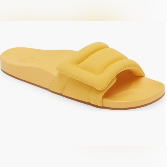 Olukai Sunbeam Solar Glow Slide Sandals size 9 wide brand new - Picture 1 of 11